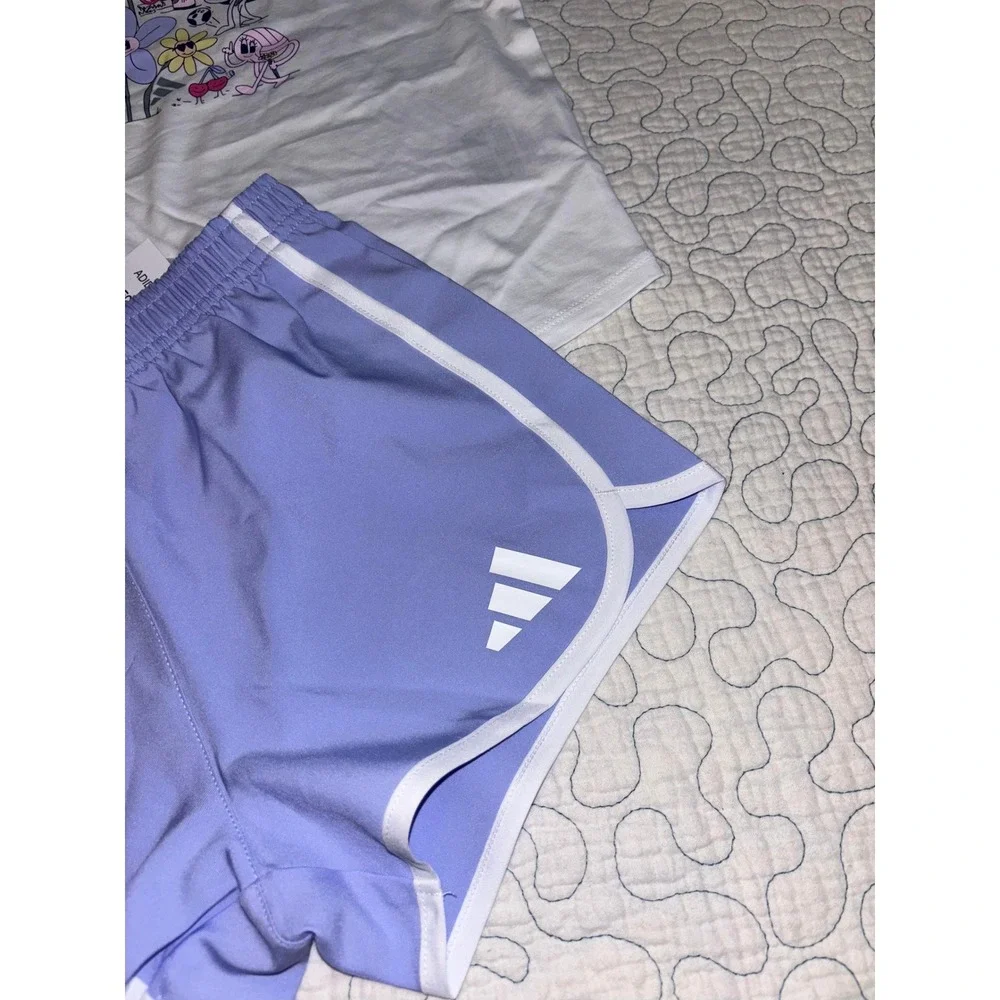 Adidas Girls 2-Piece Shorts Set Size 6X